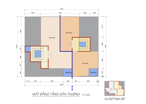 Mặt bằng Sân Thượng